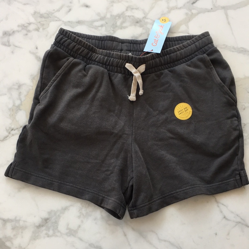 Cat & Jack Shorts sweat Gray pull on XXL
